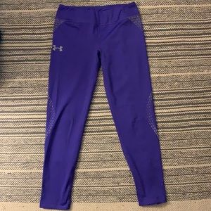 Purple underarmour leggings
